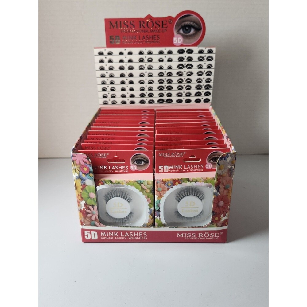 Miss Rose 5D Lashes Case Of 24